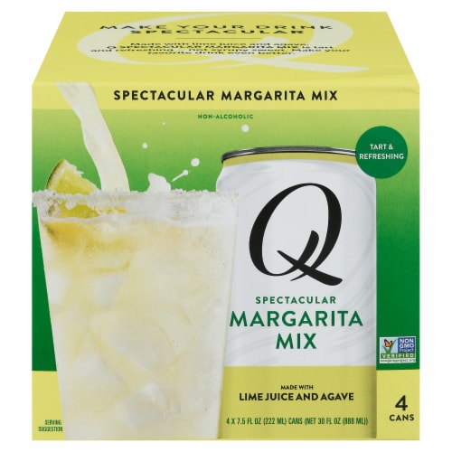 Q Mixers Spectacular Margarita Mix, 4 cans / 7.5 fl oz - Kroger