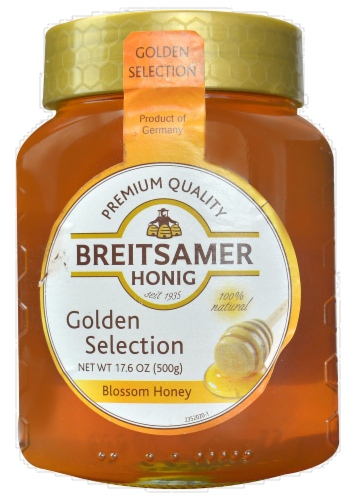 Breitsamer Honig Golden Selection Blossom Honey Perspective: front