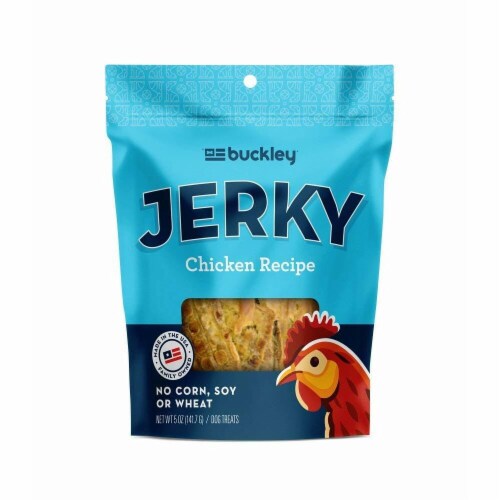 Buckley Pet BUCK.JER.CX.5OZ 5 oz Chicken Jerky Dog Treat 1 QFC