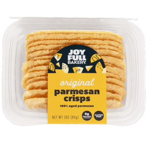 Joyfull Bakery Original Parmesan Crisps Perspective: front