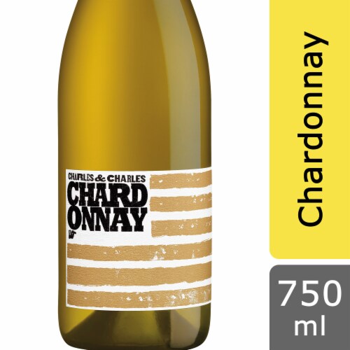 Charles & Charles Chardonnay Washington White Wine Perspective: front