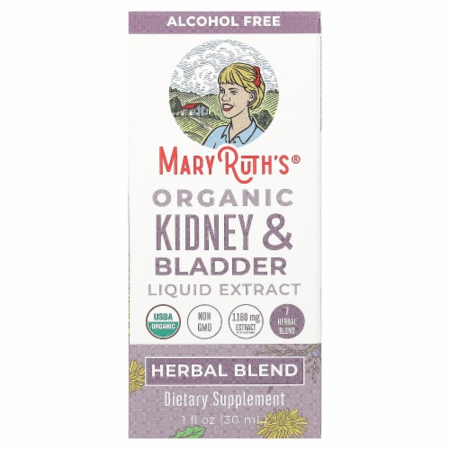 MaryRuth's Organic Kidney & Bladder Herbal Blend, 1 fl oz Perspective: front