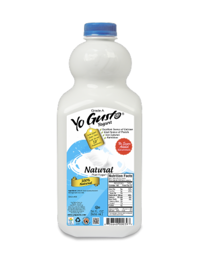 YoGusto® Natural Plain Yogurt Perspective: front