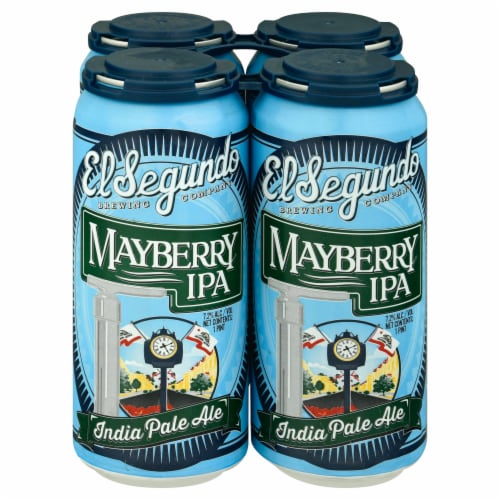 El Segundo Brewing Company Mayberry IPA Beer Perspective: front