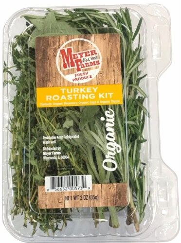 Meyer Farm Organic Turkey Roasting Kit Perspective: front