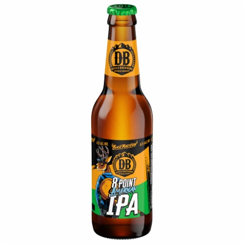 Devils Backbone Brewing Company Eight Point IPA Beer Perspective: front