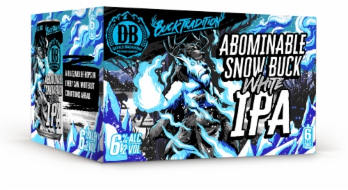 Devils Backbone Brewing Company Abominable Snow Buck White India Pale Ale Perspective: front