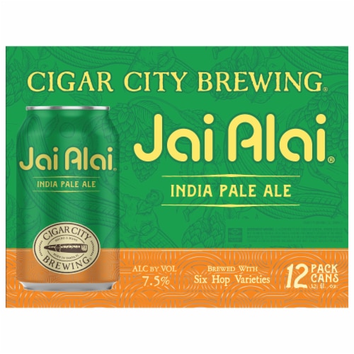Cigar City Brewing Jai Alai IPA Perspective: front