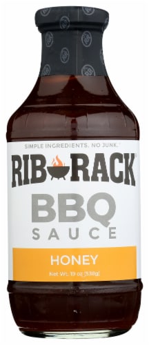 Rib Rack® Honey BBQ Sauce Perspective: front