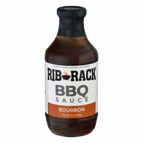 Rib Rack Southern Bourbon BBQ Sauce Perspective: front