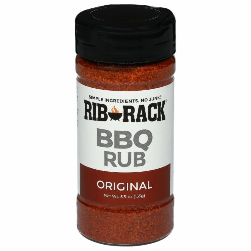 Rib Rack® Original BBQ Dry Rub Perspective: front
