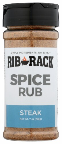 Rib Rack® Steak Spice Rub Perspective: front