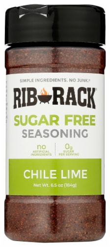 Rib Rack® Chile Lime Sugar Free Seasoning Perspective: front