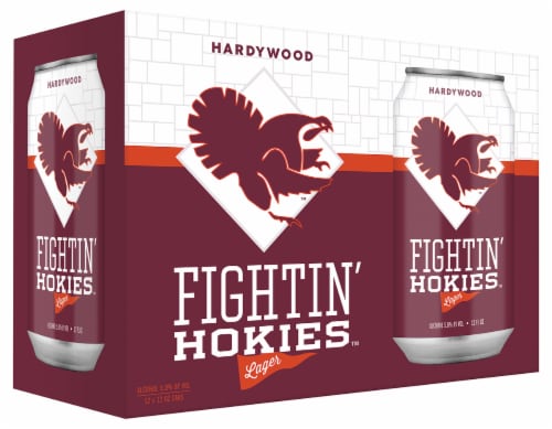 Hardywood Fightin' Hokies™ Lager Perspective: front