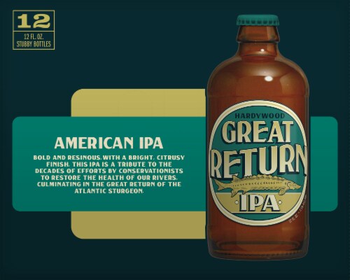 Hardywood Great Return IPA Perspective: front