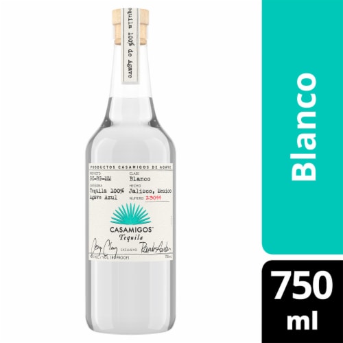 Casamigos Blanco Tequila Perspective: front