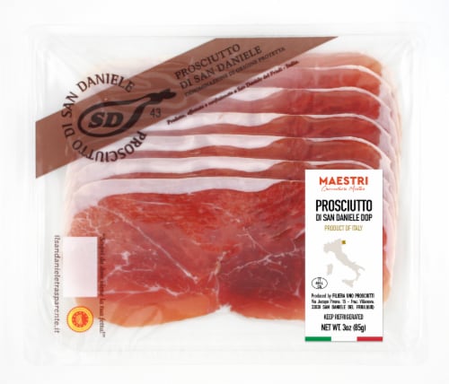 Maestri Ditalia Prosciuto San Daniele Perspective: front