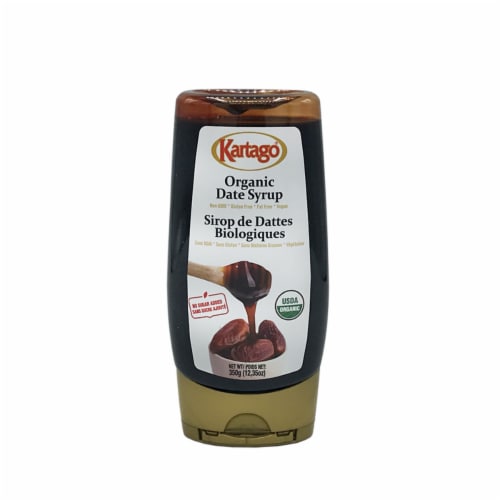 Organic Date syrup 6/12.35 oz Perspective: front