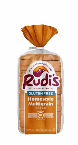 Rudi's Gluten Free Multigrain Sandwich Bread Perspective: front
