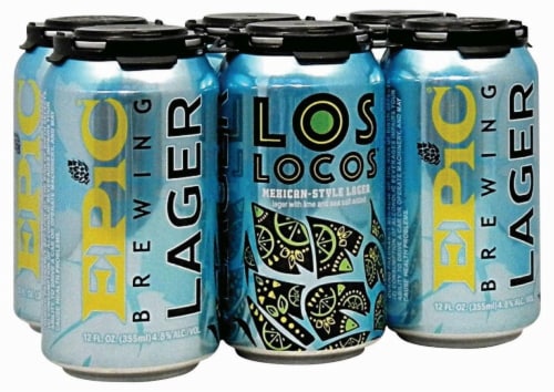 Epic Los Locos Mexican-Style Lager Perspective: front