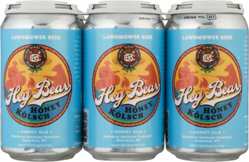 Bozeman Brewing Company Hey Bear Honey Ale Perspective: front