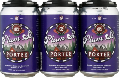 Bozeman Brewing Company Plum St. Porter Perspective: front