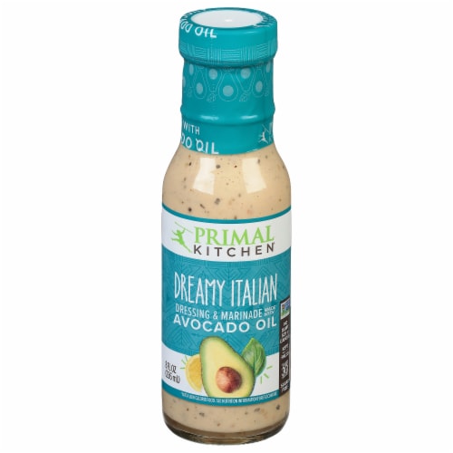 Dressing & Marinade Made with Avocado Oil, Vegan Ranch, 8 fl oz