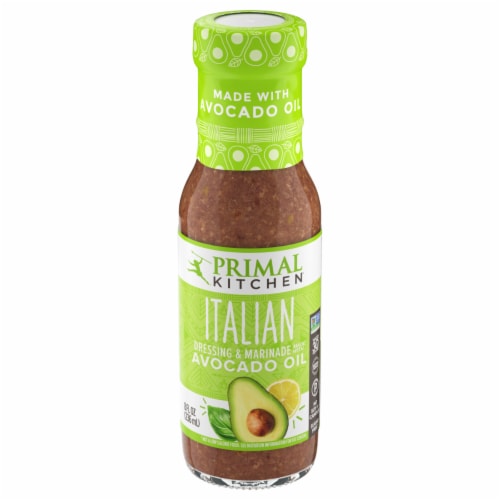 Primal Kitchen Avocado Oil Italian Vinaigrette & Marinade Perspective: front