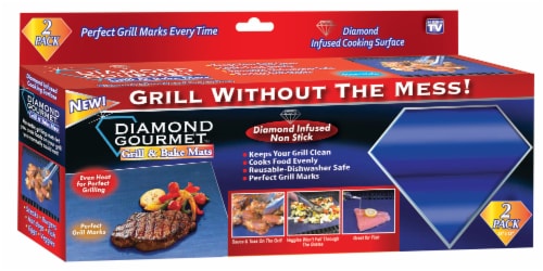 Diamond Gourmet Grill & Bake Mat Perspective: front