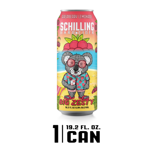 Schilling Big Zesty Raspberry Lemonade Craft Cider Single