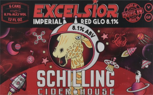 Schilling Excelsior Hard Cider Perspective: front