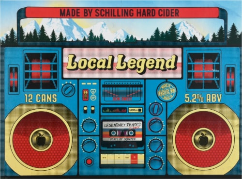 Schilling Local Legend Hard Cider Perspective: front