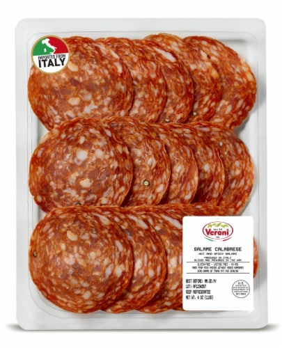 Veroni Italy Hot and Spicy Salami Perspective: front
