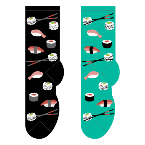 Foozys Sushi Women's Socks Perspective: front