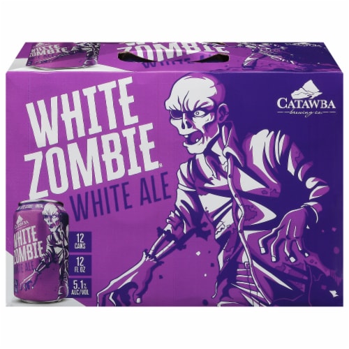 Catawba Brewing Co. White Zombie White Ale Perspective: front