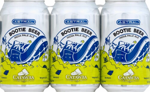 Astrial® Catawba Evening Joe Blonde IPA Beer Perspective: front