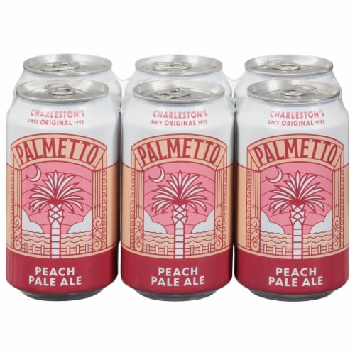 Palmetto Peach Pale Ale Perspective: front