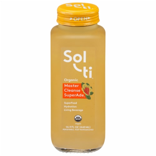 Sol-ti® Organic Master Cleanse SuperAde® Perspective: front
