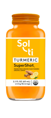 Sol-ti® Organic Turmeric SuperShot® Perspective: front