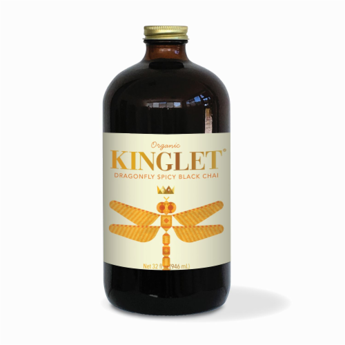 Kinglet Dragpmfly Spicy Black Chai Tea Perspective: front