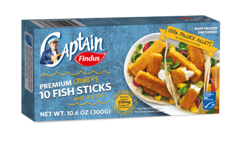 Captain Findus Premium Crunchy Fish Sticks