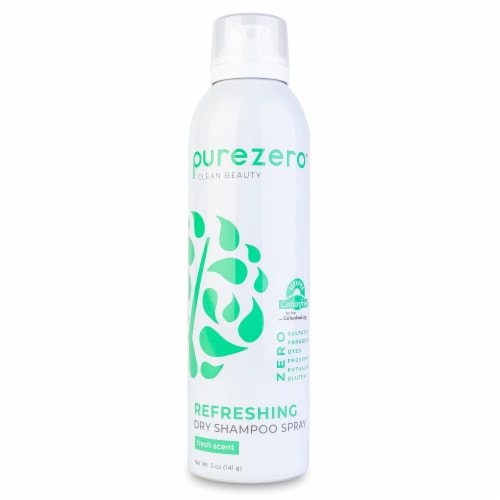 Purezero® Clean Beauty Refreshing Dry Shampoo Spray Perspective: front
