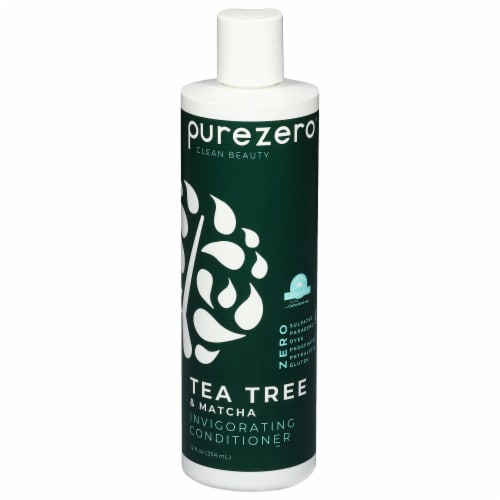 Purezero® Tea Tree & Matcha Invigorating Conditioner Perspective: front