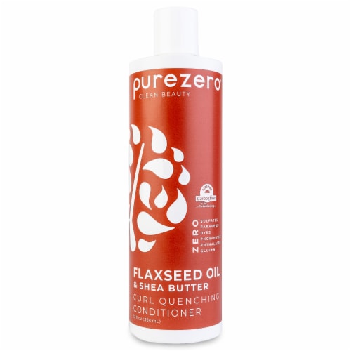 Pure Zero® Curl Quenching Conditioner With Flaxseed Oil & Shea Butter Perspective: front