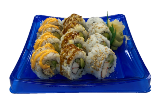Inku Sushi Special D Rolls Perspective: front