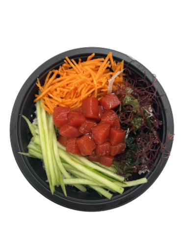 Inku Sushi Co Tuna Soy Poke Bowl Perspective: front