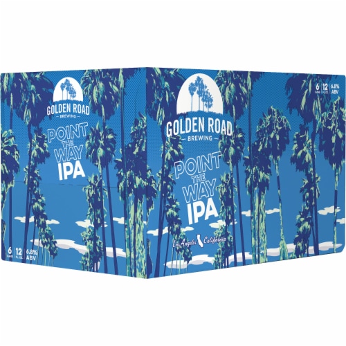 Golden Road Brewing Point the Way IPA Perspective: front
