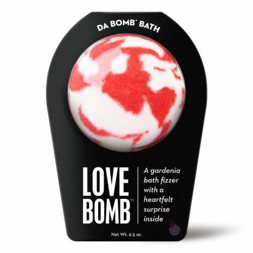Da Bomb® Love Bomb™ Full Size Bath Bomb Perspective: front
