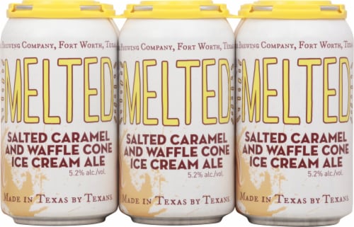 Martin House Brewing Company Melted Salted Caramel Waffle Cone Ice Cream Ale Perspective: front