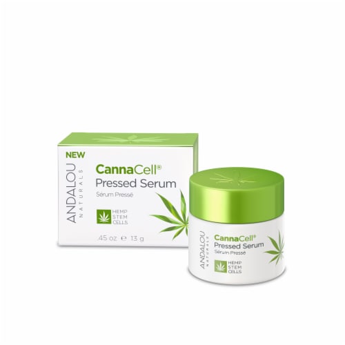 Andalou Naturals CannaCell Pressed Serum Perspective: front